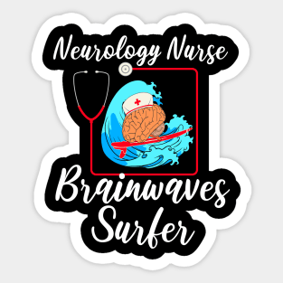 Neuroscience Neurology Nurse Sticker